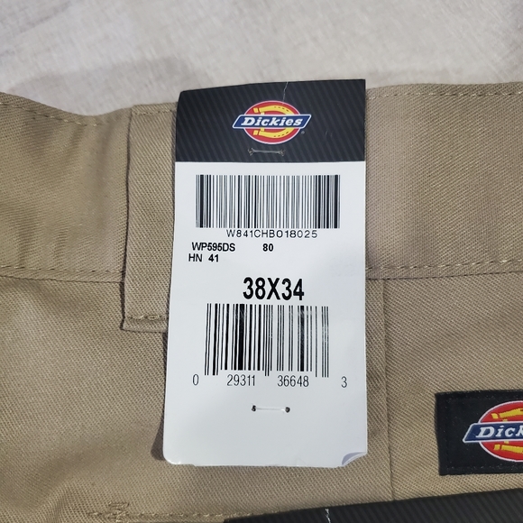 Dickies cargo pants regular fit straight leg size 38 x 34 mens - Picture 2 of 9